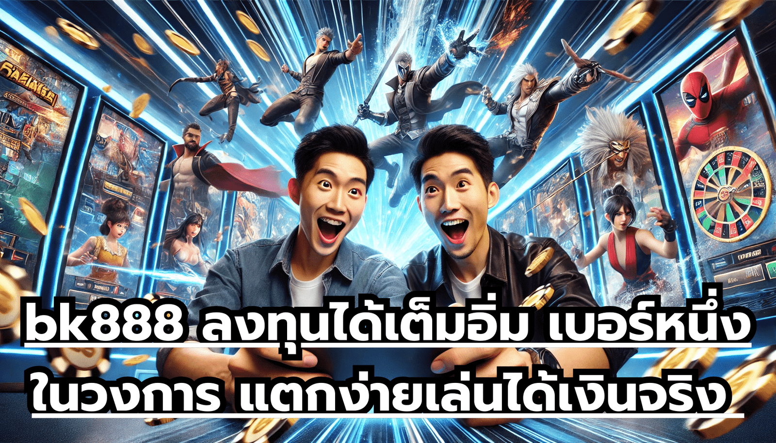 bk888 ลงทุนได้เต็มอิ่ม เบอร์หนึ่งในวงการ แตกง่าย เล่นได้เงินจริง คุ้มค่าสุดๆ