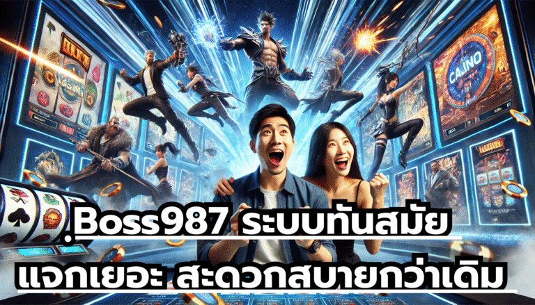 Boss987 ระบบทันสมัย แจกเยอะ สะดวกสบายกว่าเดิม รวมทุกค่ายเกมดัง