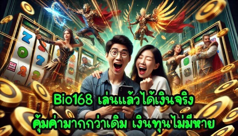 Bio168 เล่นแล้วได้เงินจริง คุ้มค่ามากกว่าเดิม เงินทุนไม่มีหาย-1